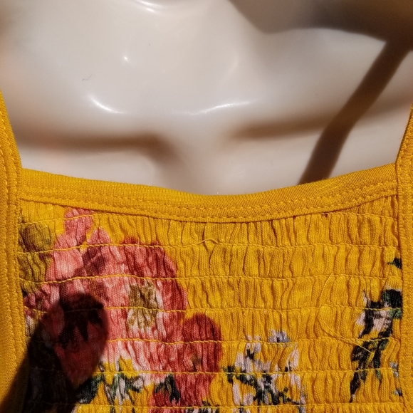 Torrid Floral Smocked Babydoll size 00 (10) - Picture 6 of 6